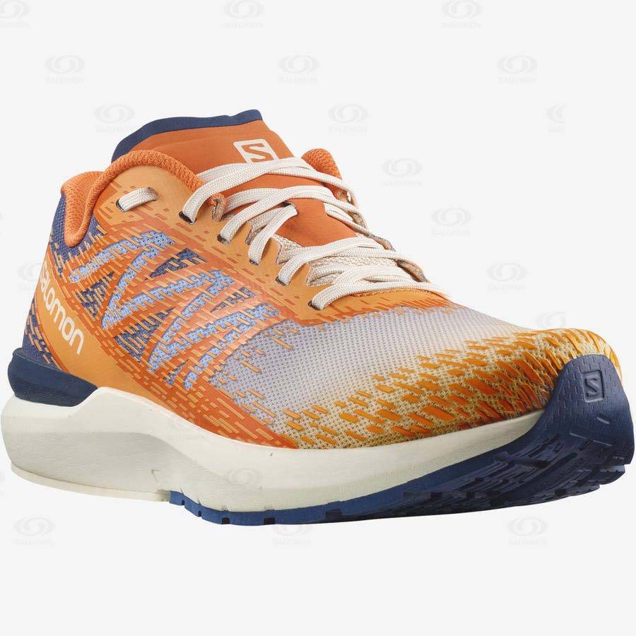 Orange Salomon SONIC 5 BALANCE Men's Running Shoes | US-M1881