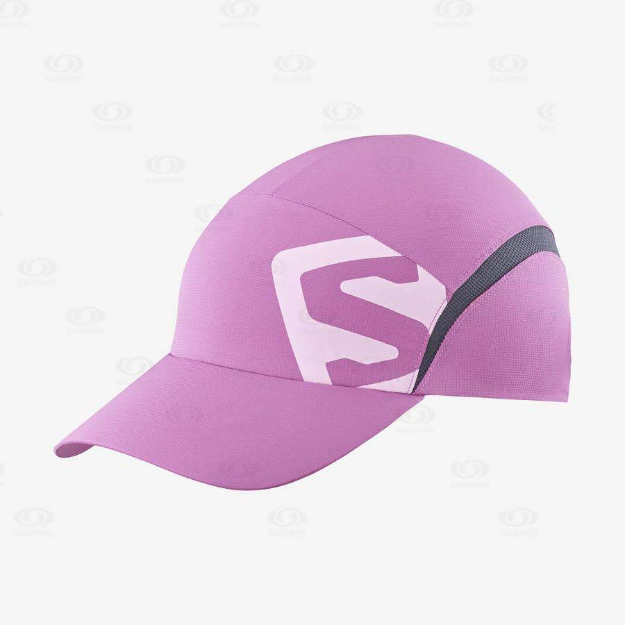 Pink / Purple Salomon XA Men\'s Hats | US-M2063