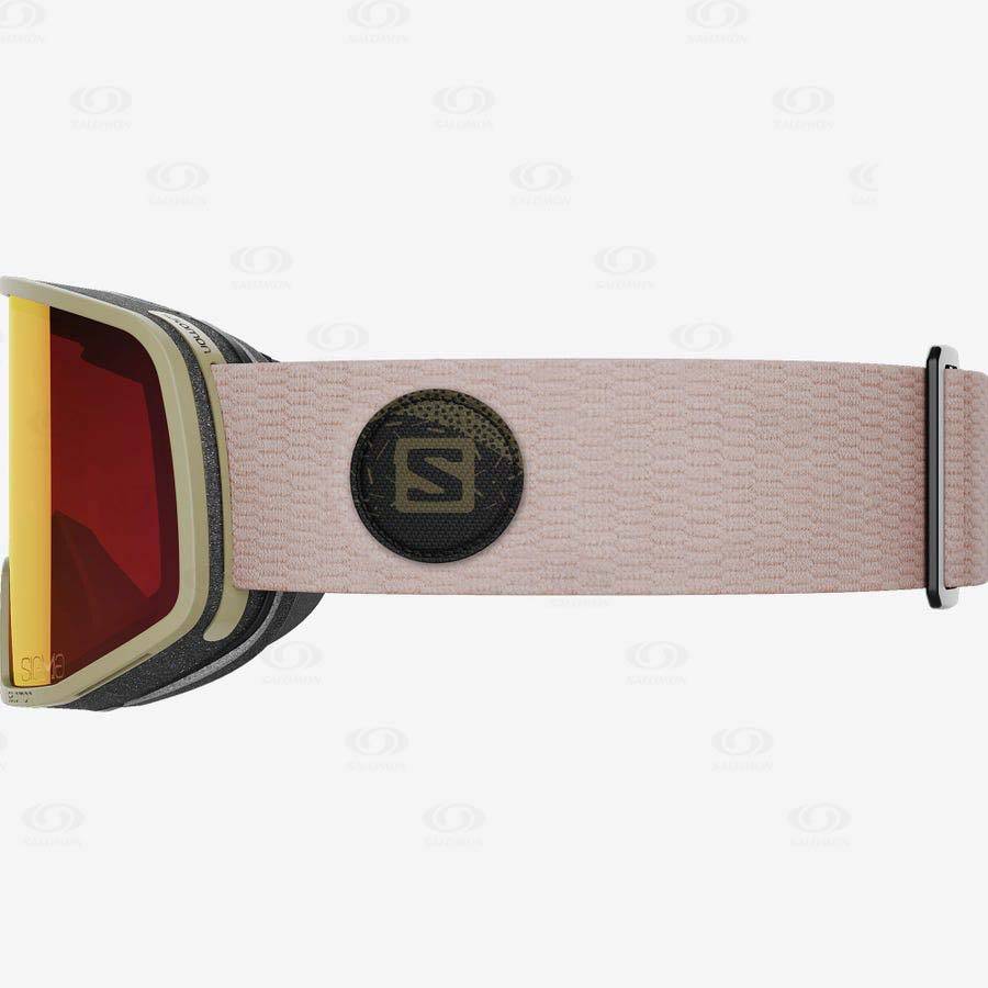 Pink Salomon LO FI SIGMA Men's Goggles | US-L1746