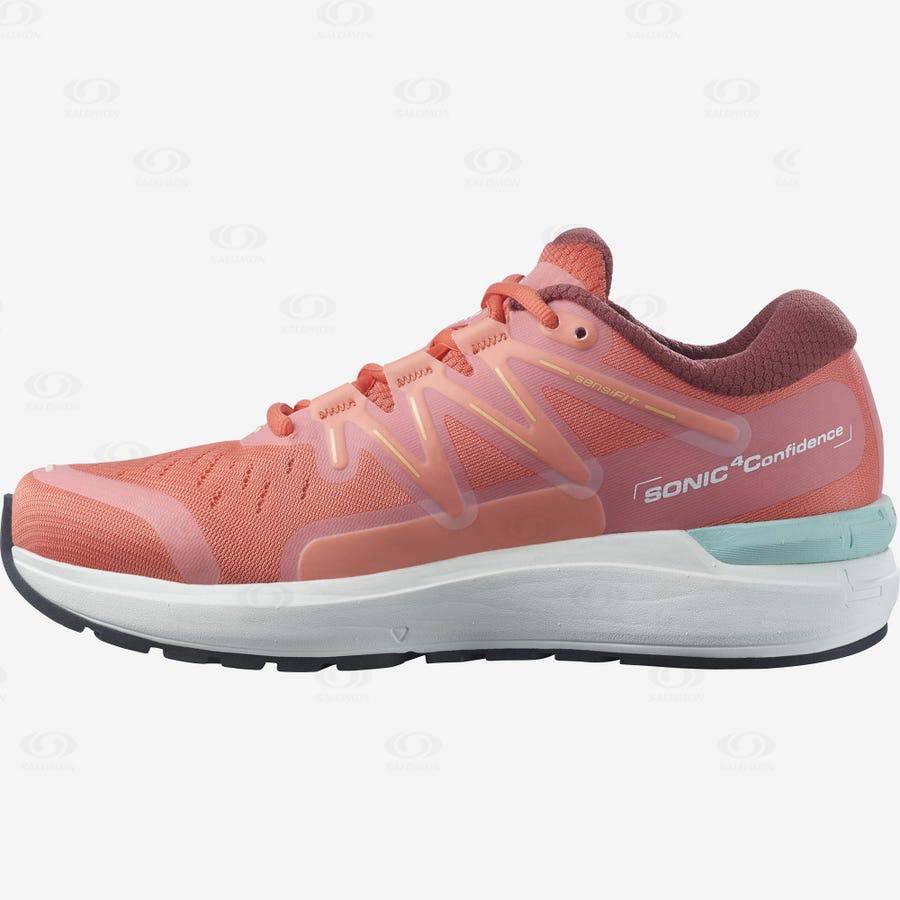 Pink Salomon SONIC 4 Confidence Women's Running Shoes | US-A1304