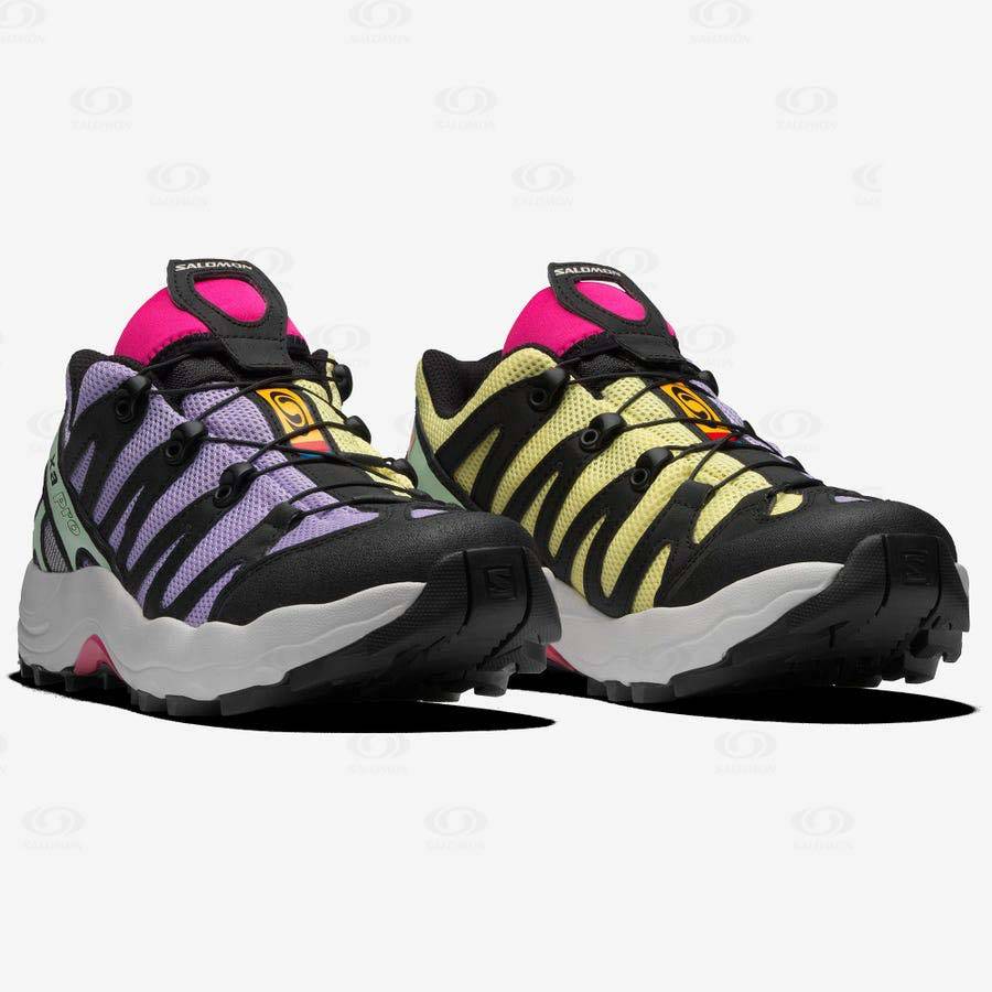 Pink / Yellow Salomon XA PRO 1 Men's Sneakers | US-N1582