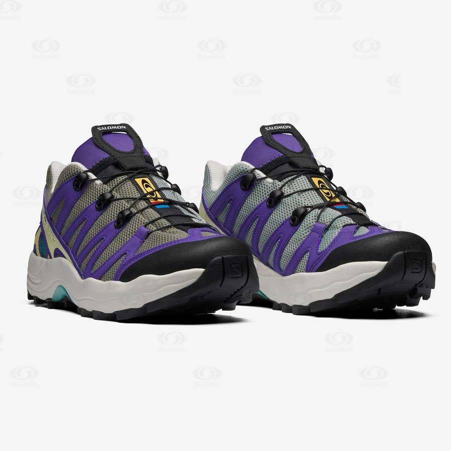 Purple / Grey Salomon XA PRO 1 Men's Sneakers | US-O1070