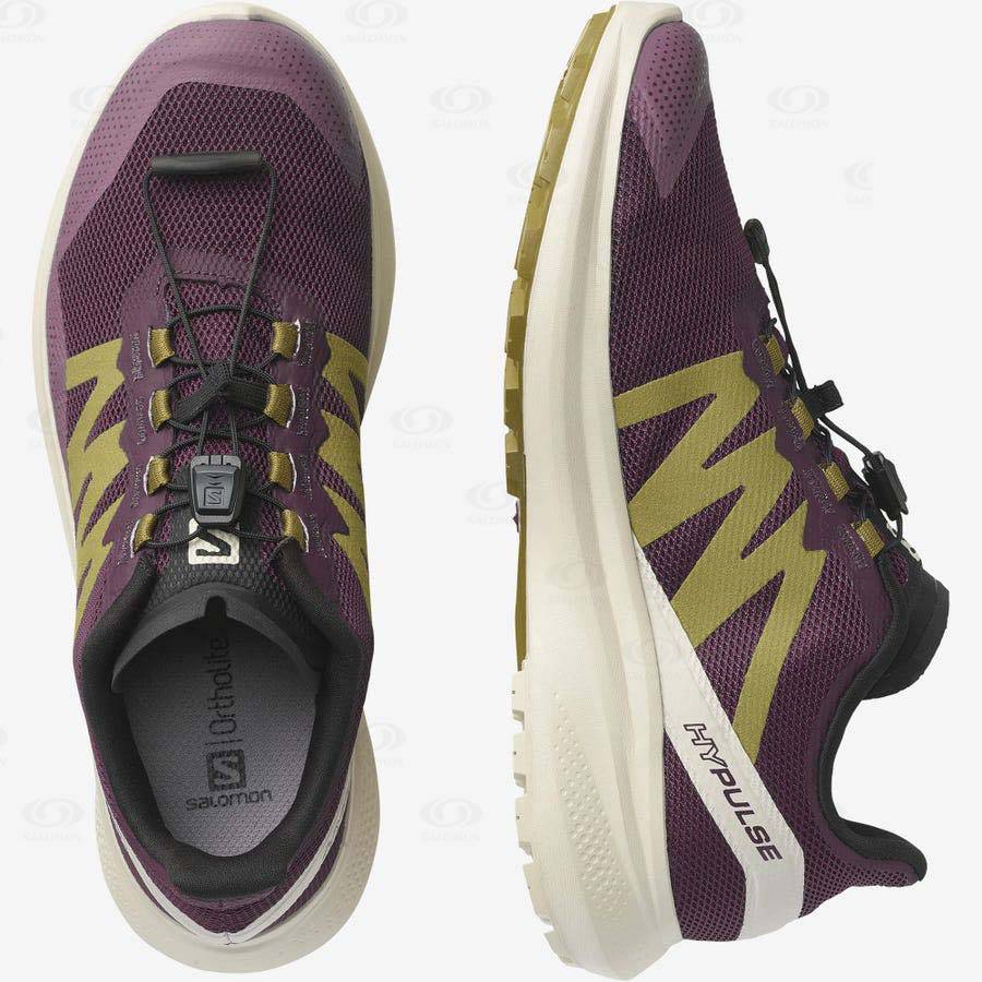 Purple Salomon HYPULSE Women's Trail Running Shoes | US-L2096