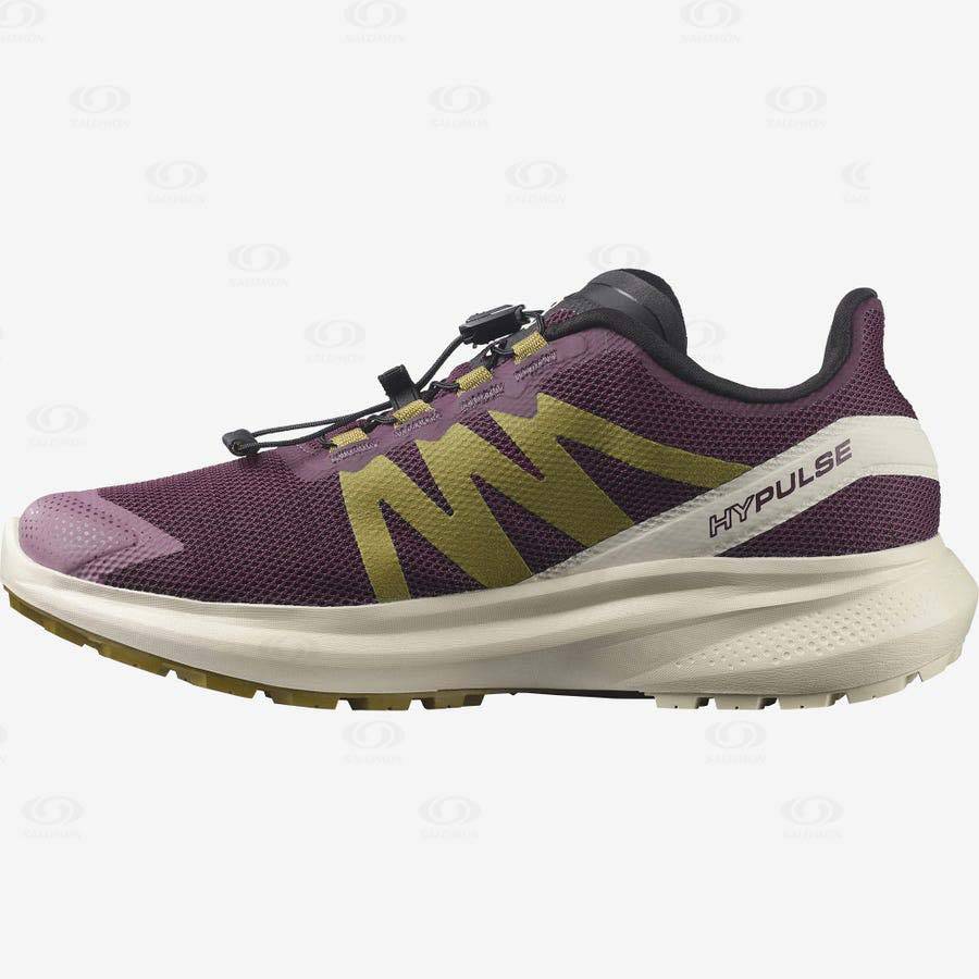 Purple Salomon HYPULSE Women's Trail Running Shoes | US-L2096