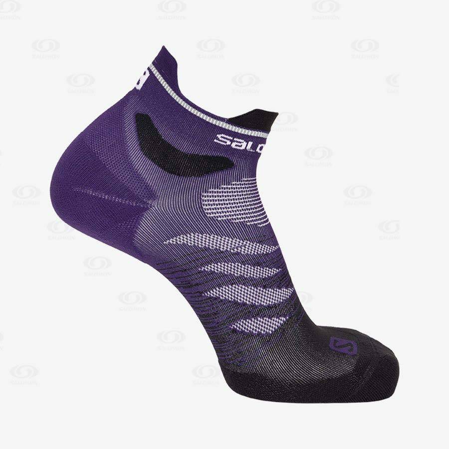 Purple Salomon PREDICT ANKLE Men\'s Socks | US-L2250