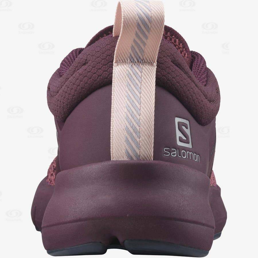 Purple Salomon PREDICT SOC 2 Women's Running Shoes | US-L1844