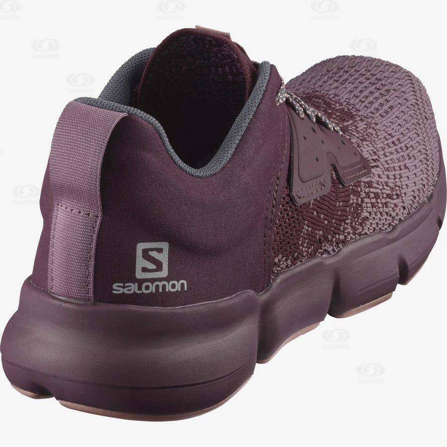 Purple Salomon PREDICT SOC W Women's Running Shoes | US-O1614