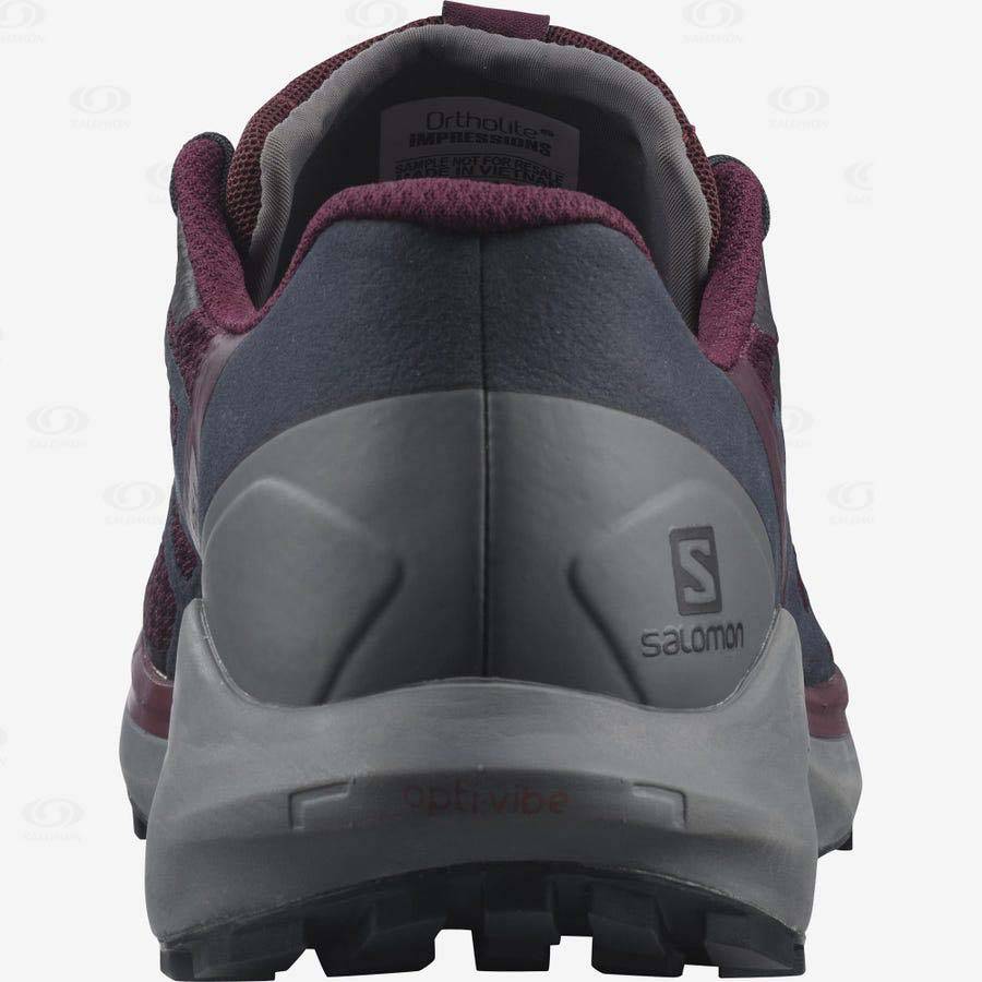 Purple Salomon SENSE RIDE 4 Women's Trail Running Shoes | US-L2299