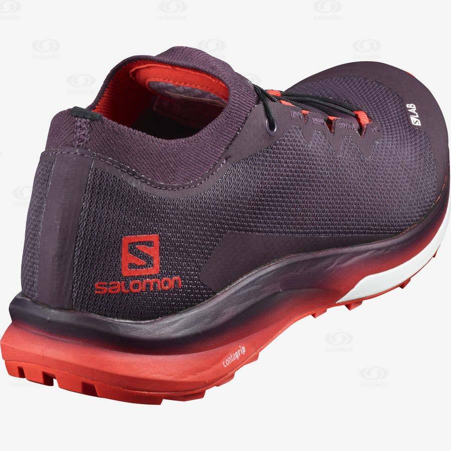 Purple Salomon S/LAB ULTRA 3 Men's Trail Running Shoes | US-S2514