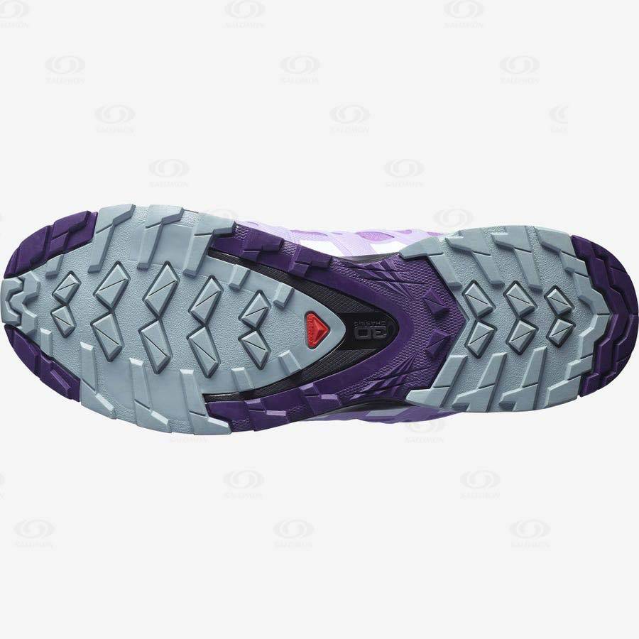 Purple Salomon XA PRO 3D v8 GORE-TEX Women's Hiking Shoes | US-L1760