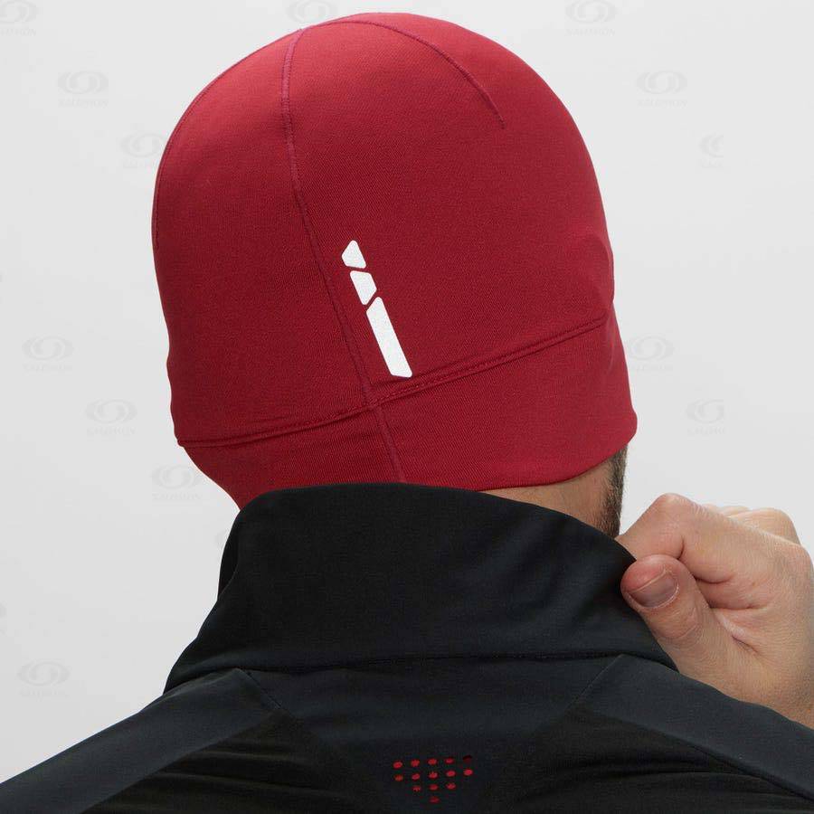 Red Salomon ACTIVE Men's Hats | US-M1776