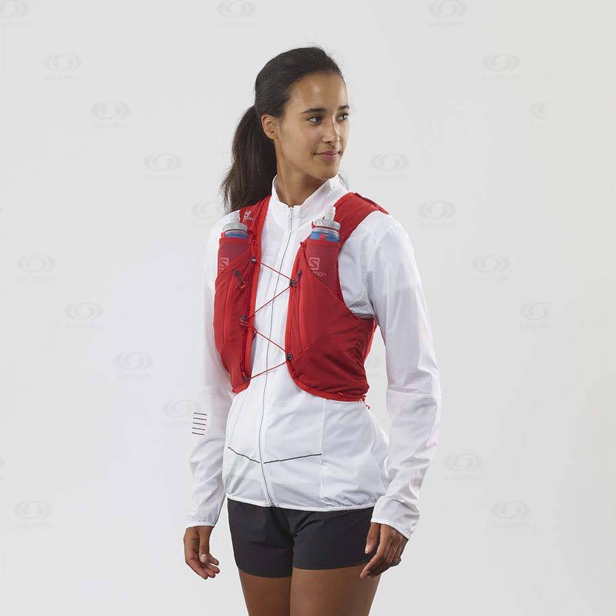 Red Salomon ADV SKIN 12 Women's Running Packs | US-O1938