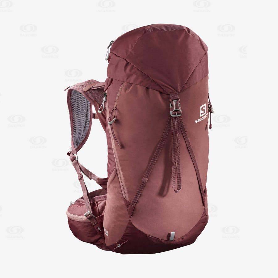 Red Salomon OUT NIGHT 28+5 Women\'s Backpacks | US-wA1395