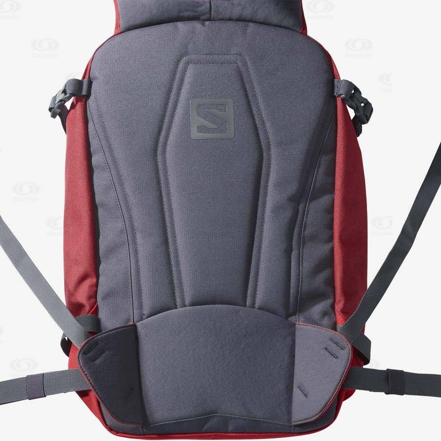 Red Salomon SIDE 18 Men's Backpacks | US-L1711