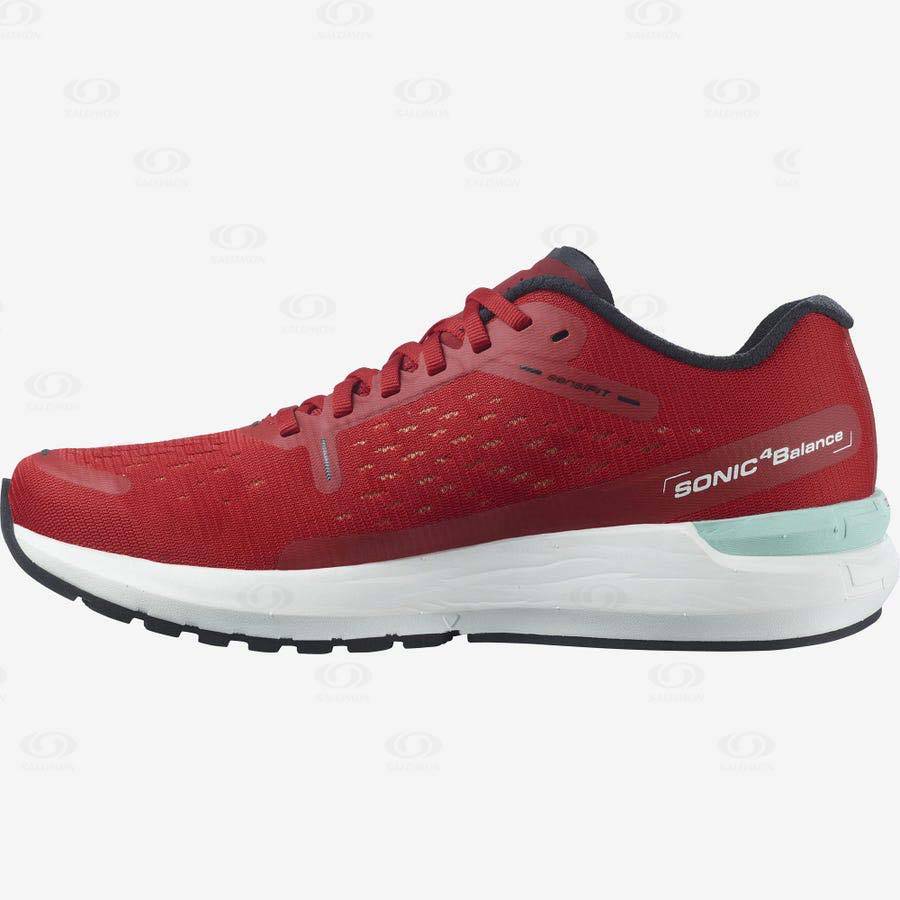 Red Salomon SONIC 4 Balance Men's Running Shoes | US-A1122