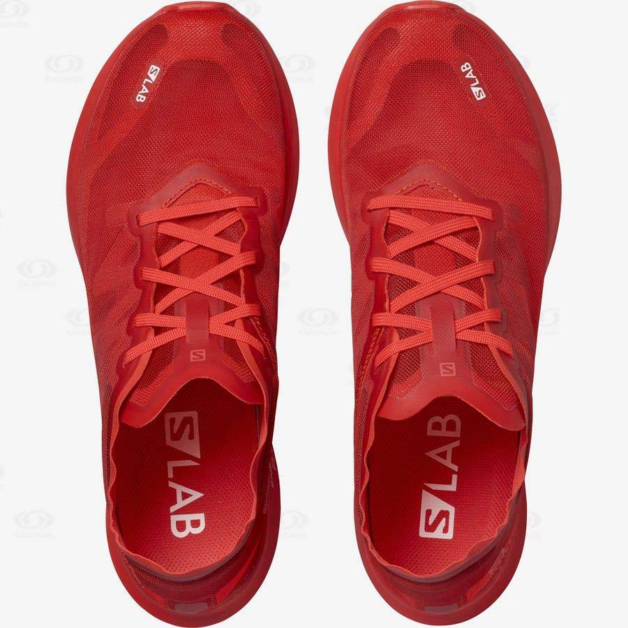 Red Salomon S/LAB PHANTASM Men's Running Shoes | US-M1244