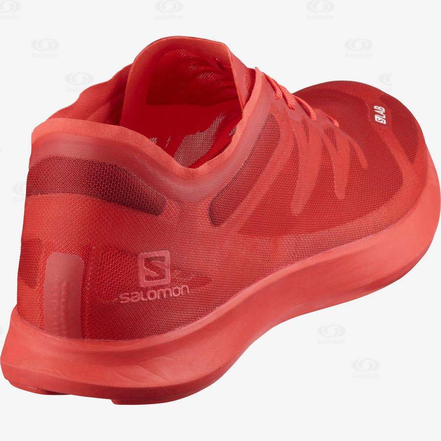 Red Salomon S/LAB PHANTASM Men's Running Shoes | US-M1244