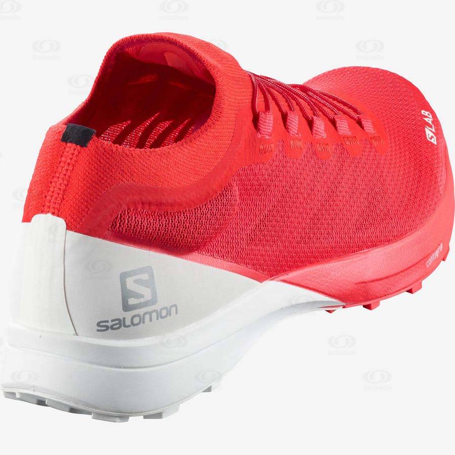 Red Salomon S/LAB SENSE 8 Women's Waterproof Shoes | US-O2286