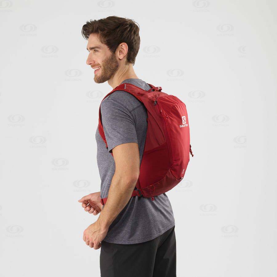 Red Salomon TRAILBLAZER 10 Men's Backpacks | US-S1275