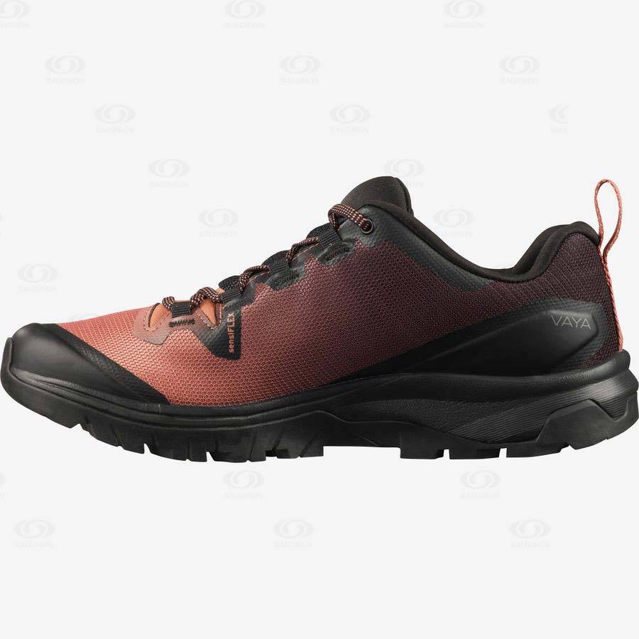 Red Salomon VAYA Women's Hiking Shoes | US-M2357