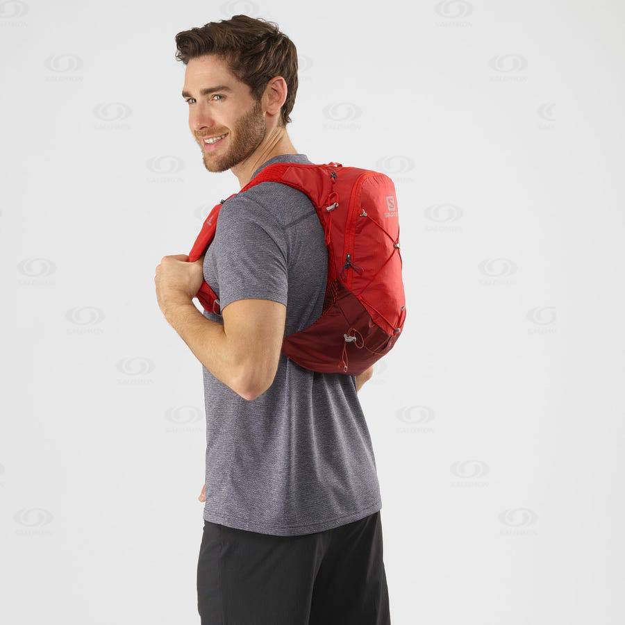 Red Salomon XT 6 Men's Backpacks | US-S1184