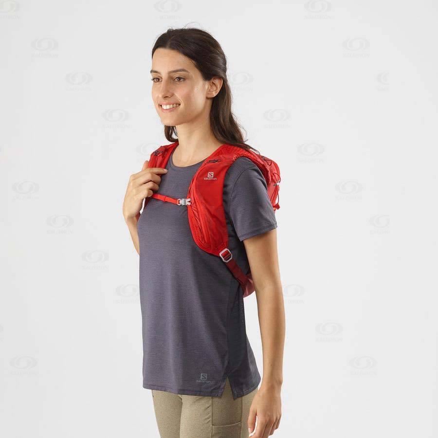 Red Salomon XT 6 Men's Backpacks | US-S1184