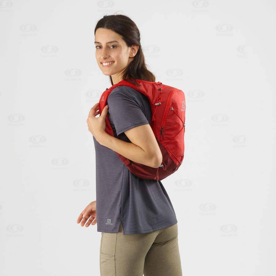 Red Salomon XT 6 Men's Backpacks | US-S1184