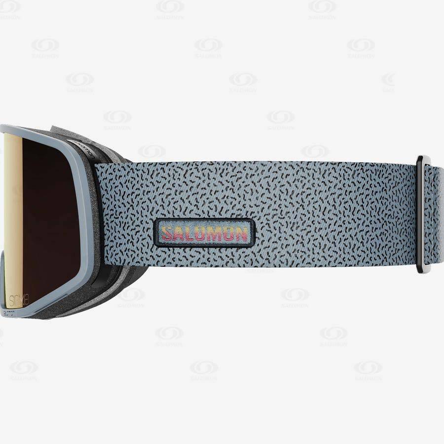 Silver Salomon LO FI SIGMA Men's Goggles | US-S1471