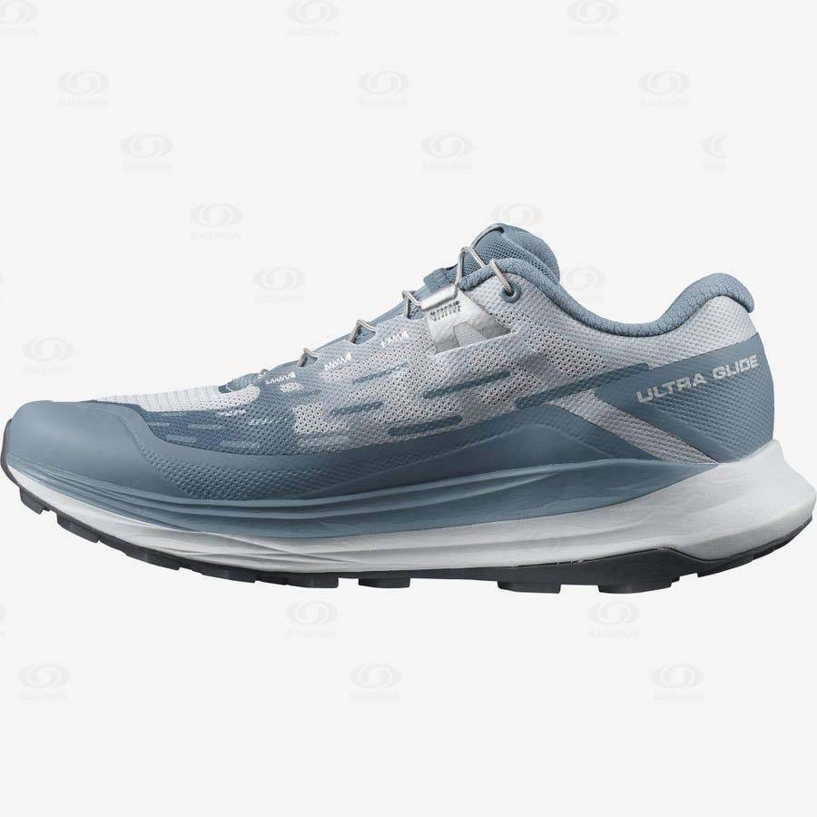 Silver Salomon ULTRA GLIDE Women's Trail Running Shoes | US-M1930