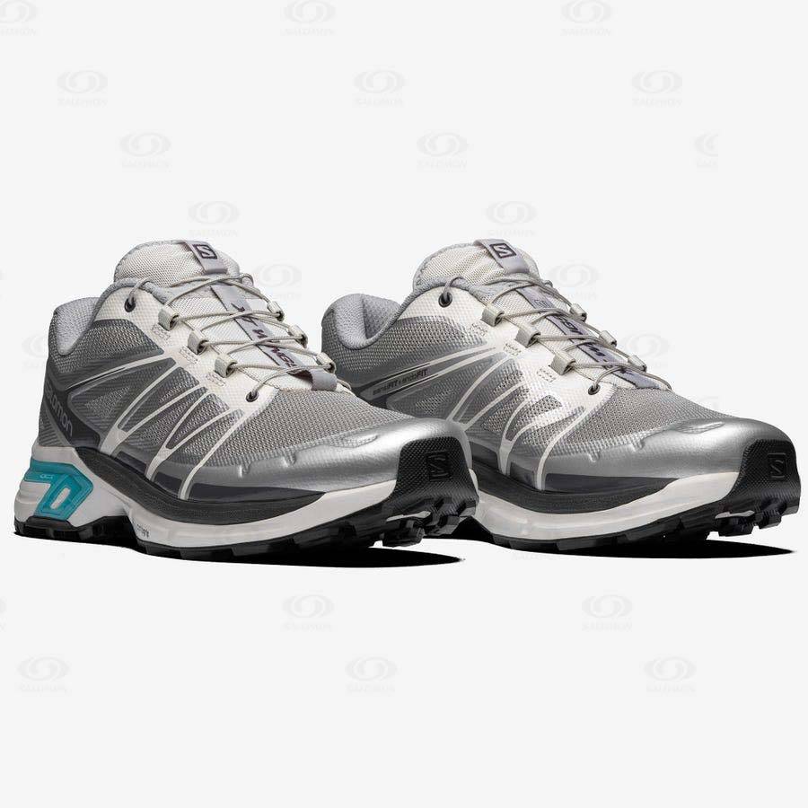 Silver Salomon XT-WINGS 2 ADVANCED Men's Sneakers | US-M2301