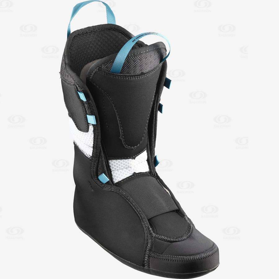 White / Blue Salomon MTN EXPLORE Women's Ski Boots | US-O1306