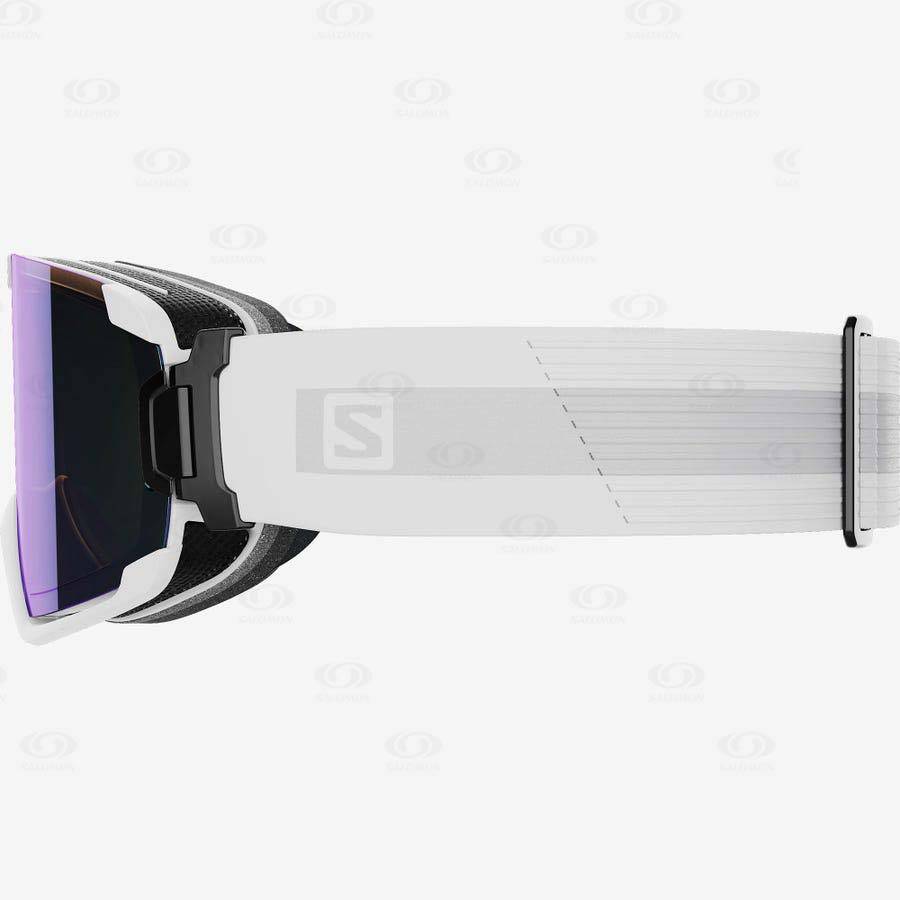 White Salomon COSMIC PHOTOCHROMIC Men's Goggles | US-S2010