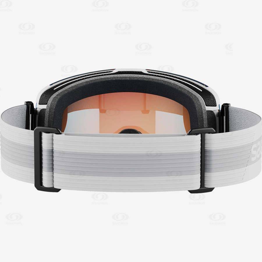 White Salomon COSMIC PHOTOCHROMIC Men's Goggles | US-S2010