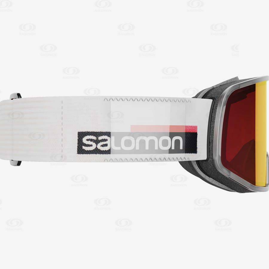 White Salomon LO FI SIGMA Men's Goggles | US-A1682