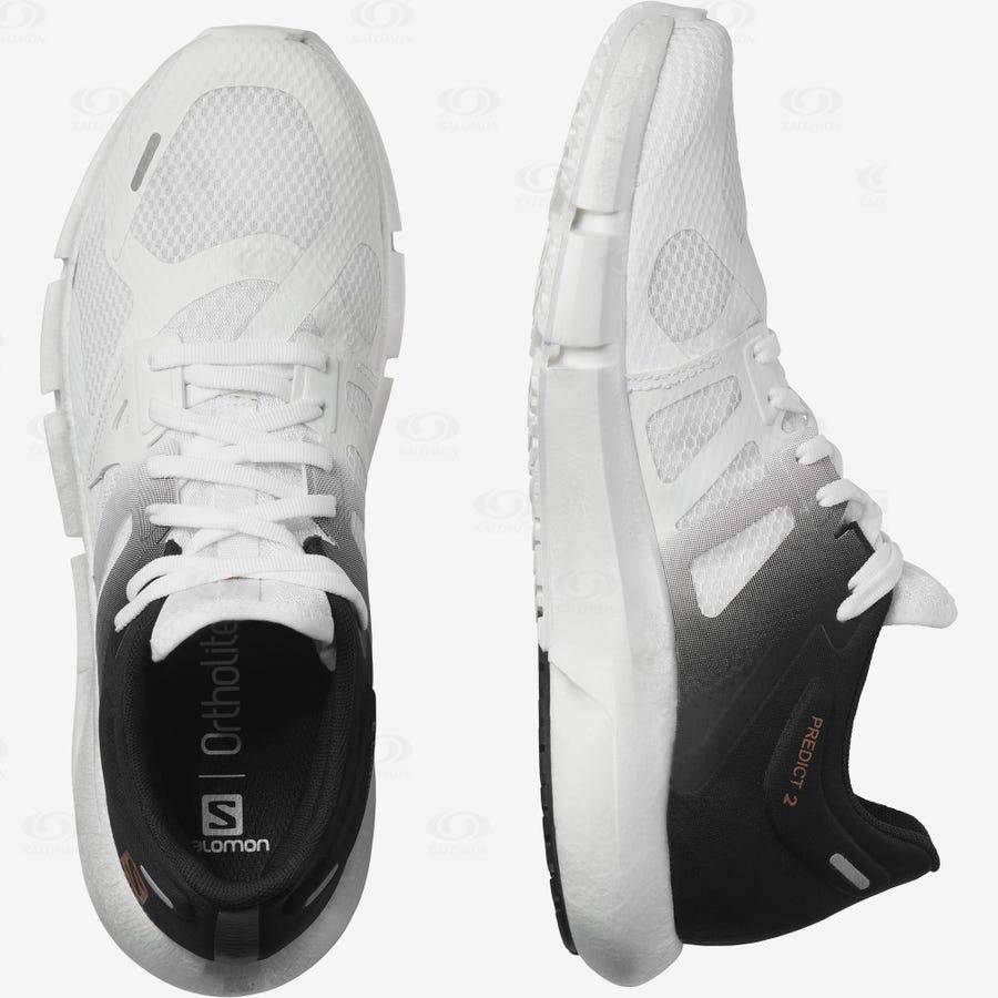 White Salomon PREDICT 2 Men's Running Shoes | US-O2517