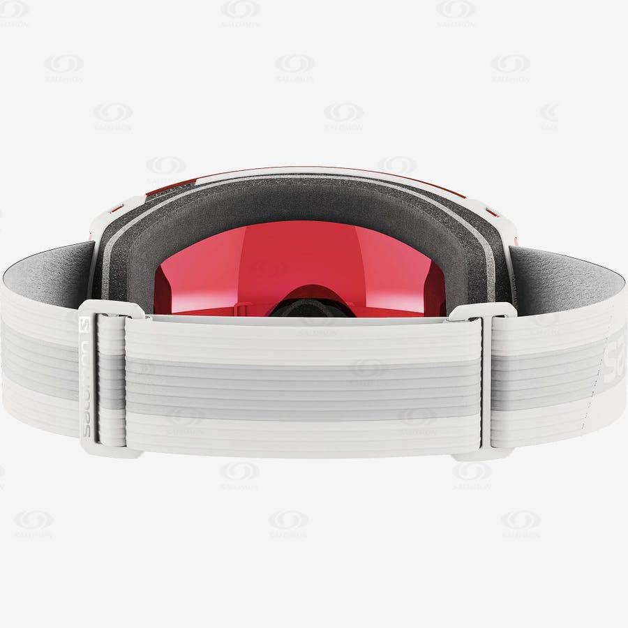 White Salomon RADIUM SIGMA Women's Goggles | US-S1016