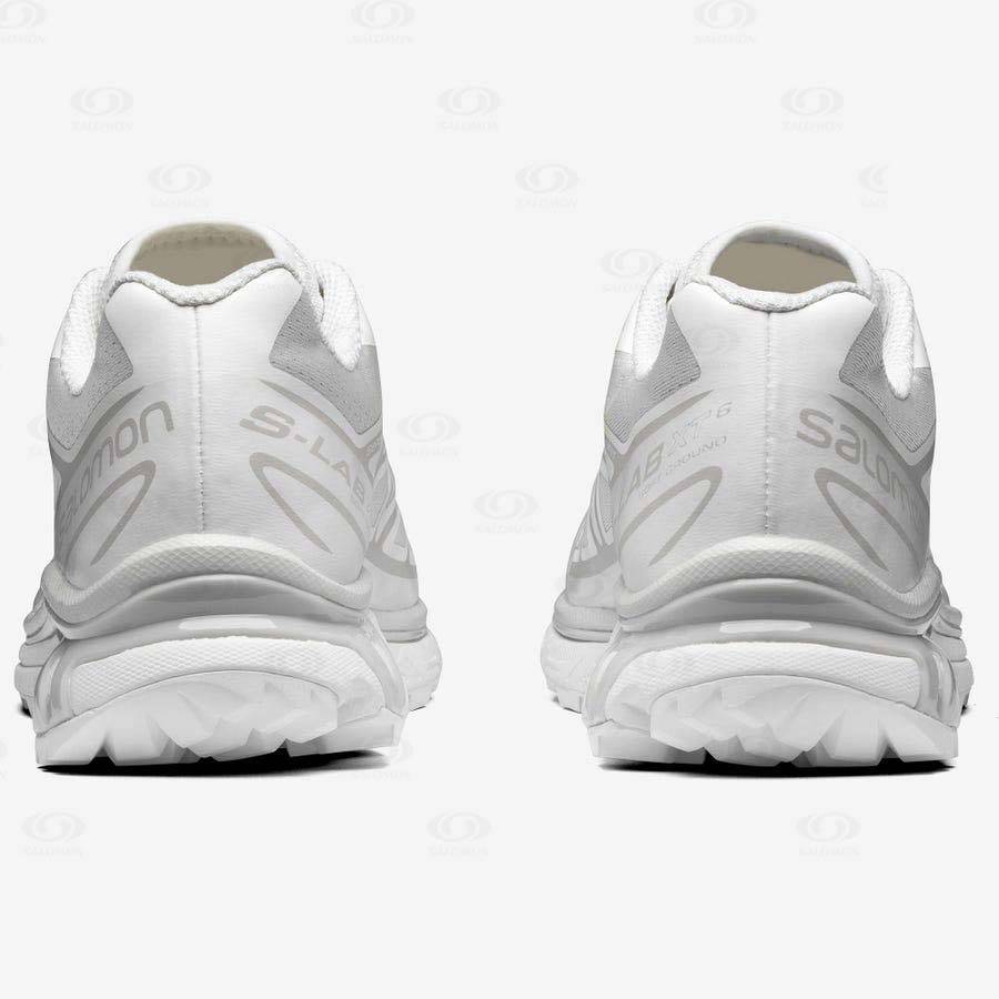 White Salomon XT-6 Men's Sneakers | US-L1851