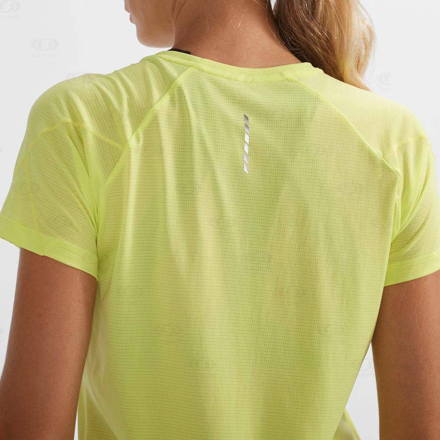 Ye Salomon CROSS RUN Women's T Shirts | US-L2019