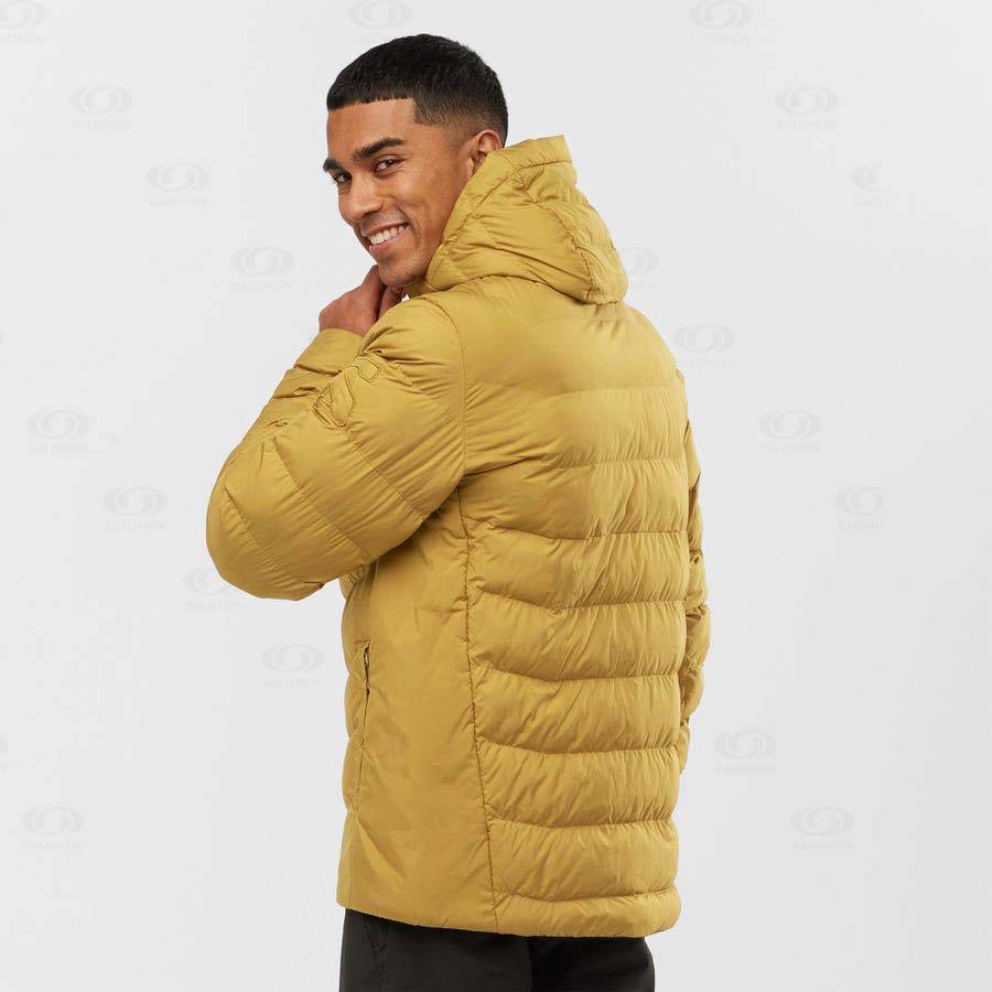 Yellow Salomon ESSENTIAL XWARM INSULATED Men's Insulated Jackets | US-L2474