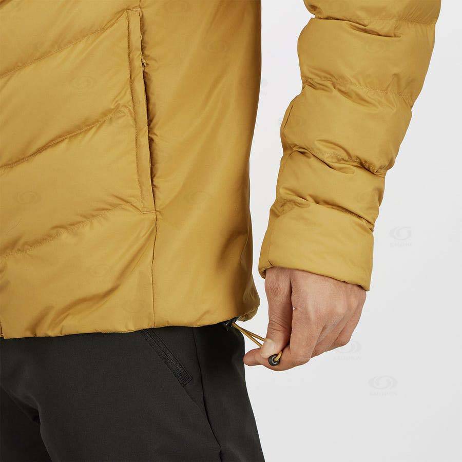 Yellow Salomon ESSENTIAL XWARM INSULATED Men's Insulated Jackets | US-L2474