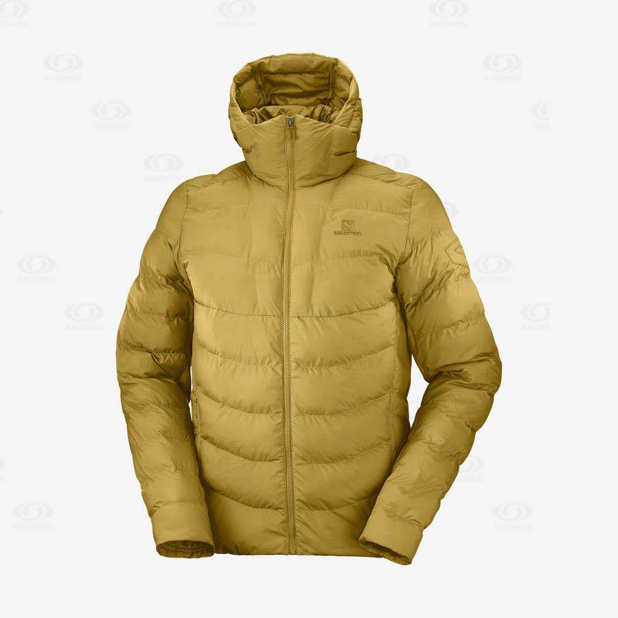 Yellow Salomon ESSENTIAL XWARM INSULATED Men\'s Insulated Jackets | US-L2474