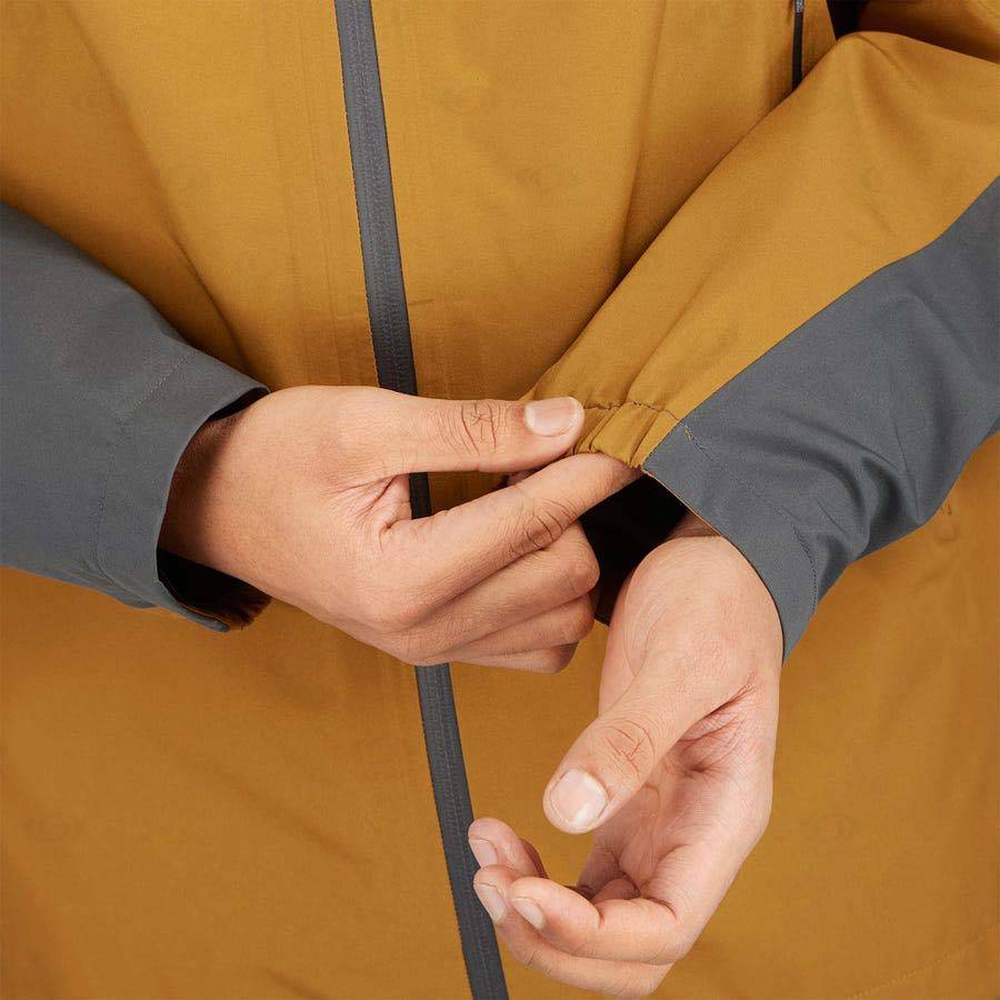 Yellow Salomon OUTLINE GORE-TEX 2.5 LAYERS Men's Waterproof Jackets | US-A2473