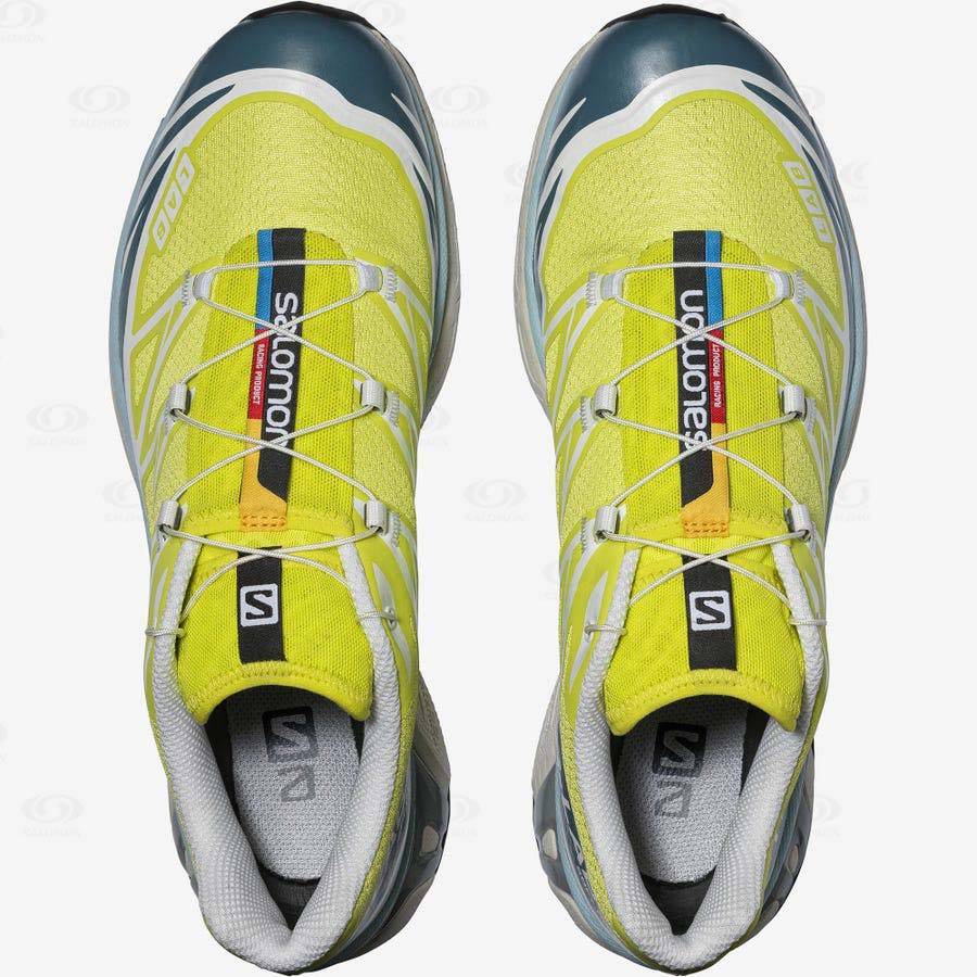 Yellow Salomon XT-6 ADVANCED Men's Sneakers | US-M1664