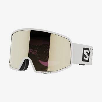 Beige Salomon LO FI SIGMA Men's Goggles | US-O2533