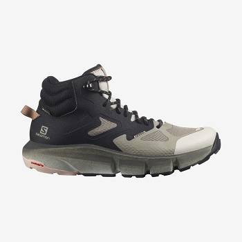 Beige Salomon PREDICT HIKE MID GORE-TEX Women's Waterproof Shoes | US-O1747