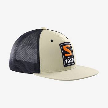 Beige Salomon TRUCKER Women's Hats | US-S1142