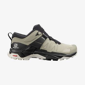 Beige Salomon X ULTRA 4 Women's Hiking Shoes | US-O1908