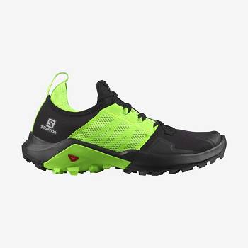 Black / Green Salomon MADCROSS Men's Trail Running Shoes | US-O1131