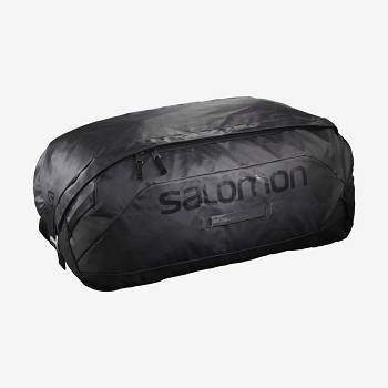 Black / Grey Salomon OUTLIFE DUFFEL 70 Women's Bags | US-M1580