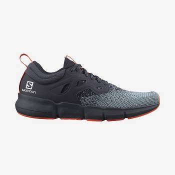 Black / Grey Salomon PREDICT SOC 2 Men's Running Shoes | US-O1859